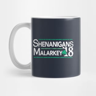 Shenanigans and Malarkey 2018 St Patrick's Day Mug